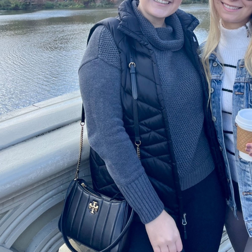 Athleta cowl turtleneck sweater